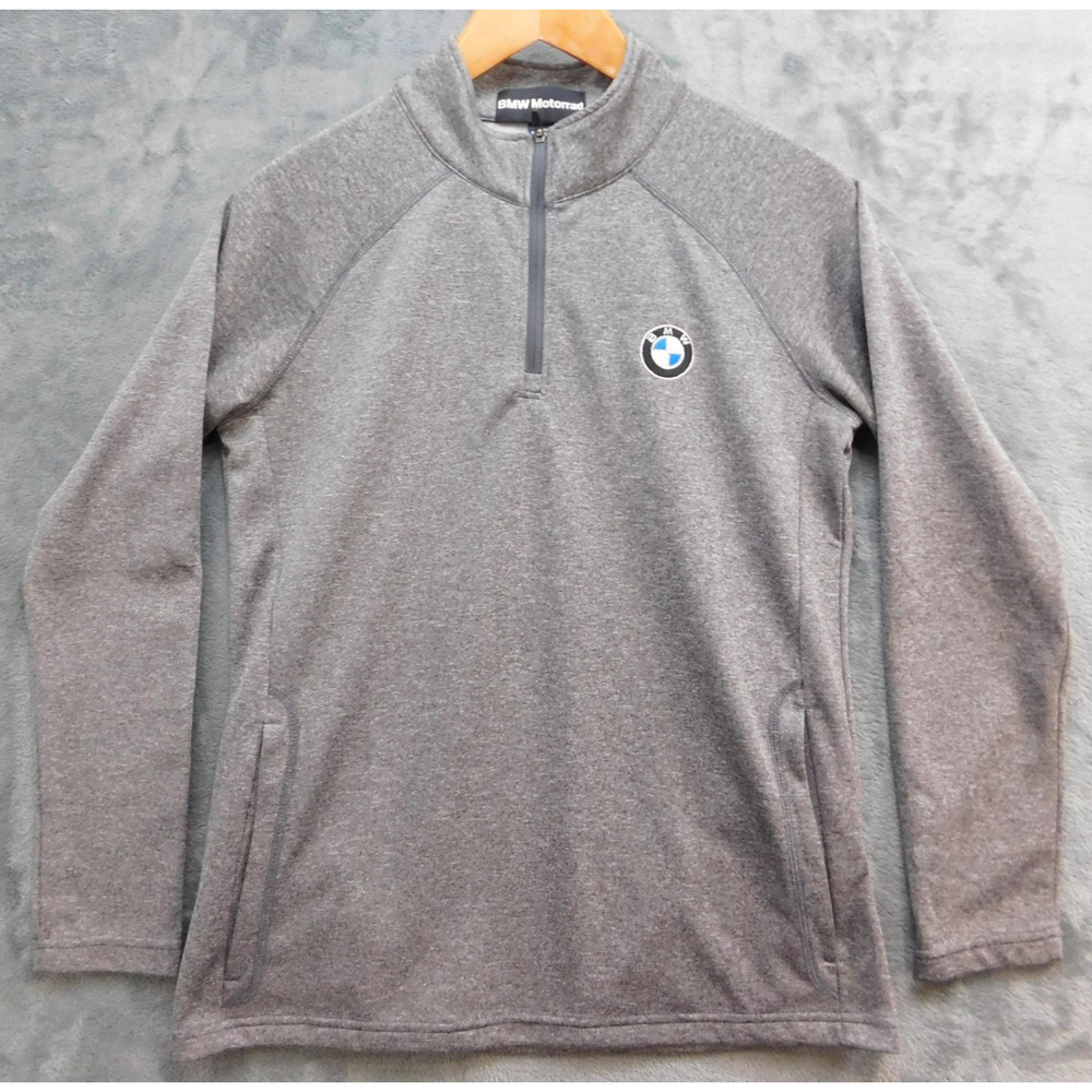 BMW Motorrad Pullover Womens Medium Half Zip Lightweight Jacket Embroidered